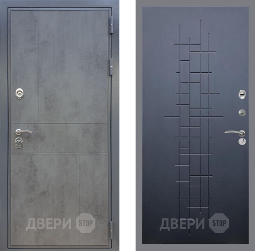 Входная металлическая Дверь Рекс (REX) ФЛ-290 FL-289 Ясень черный в Подольск