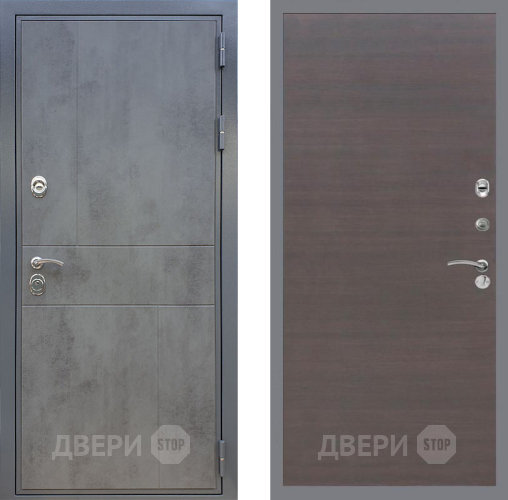 Входная металлическая Дверь Рекс (REX) ФЛ-290 GL венге поперечный в Подольск