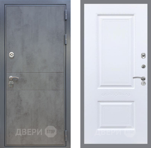 Дверь Рекс (REX) ФЛ-290 Смальта Силк Сноу в Подольск