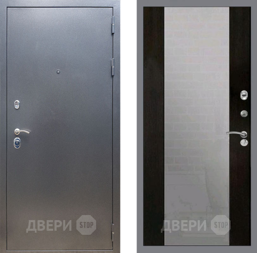Входная металлическая Дверь Рекс (REX) 11 СБ-16 Зеркало Венге в Подольск