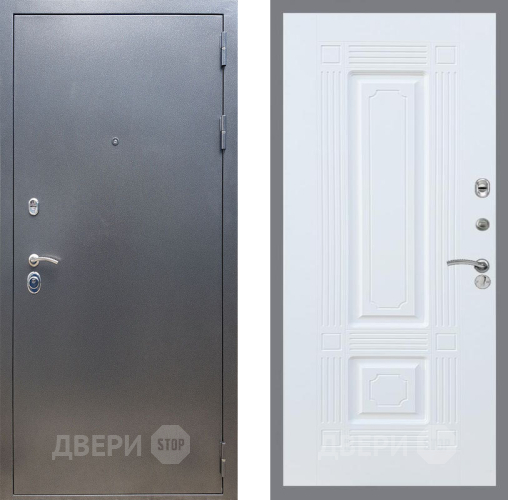 Входная металлическая Дверь Рекс (REX) 11 FL-2 Силк Сноу в Подольск