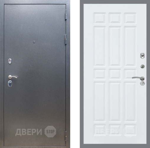 Входная металлическая Дверь Рекс (REX) 11 FL-33 Силк Сноу в Подольск