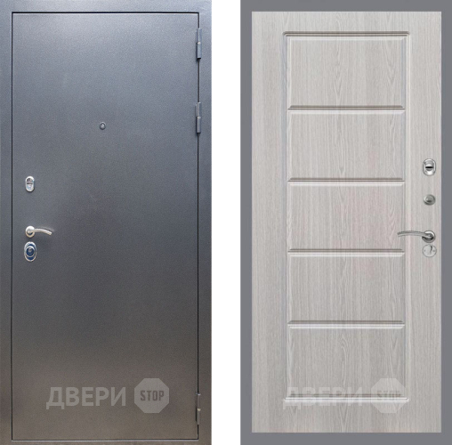 Входная металлическая Дверь Рекс (REX) 11 FL-39 Беленый дуб в Подольск