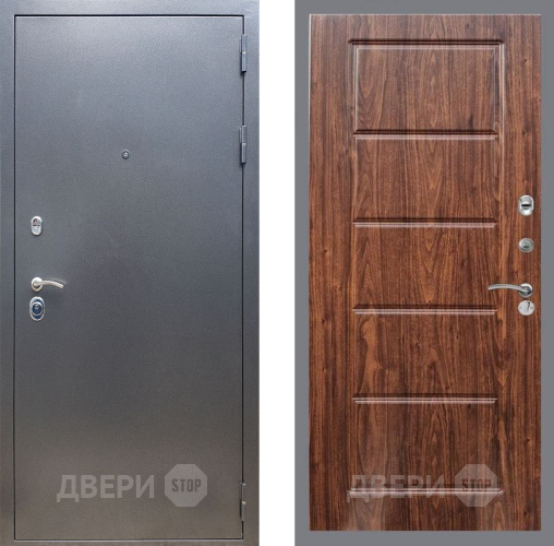 Входная металлическая Дверь Рекс (REX) 11 FL-39 орех тисненый в Подольск