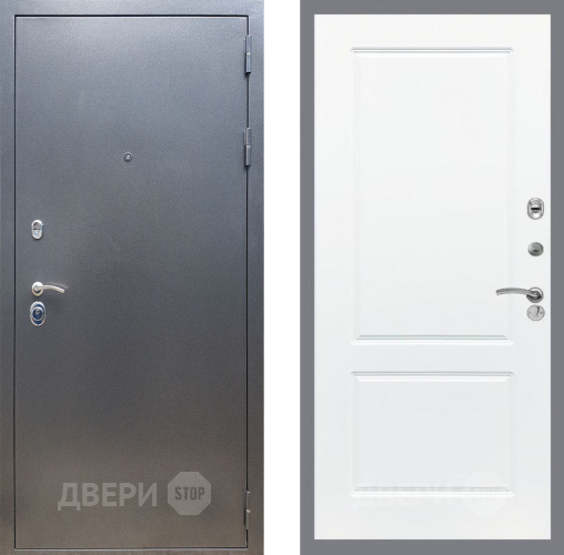 Входная металлическая Дверь Рекс (REX) 11 FL-117 Силк Сноу в Подольск