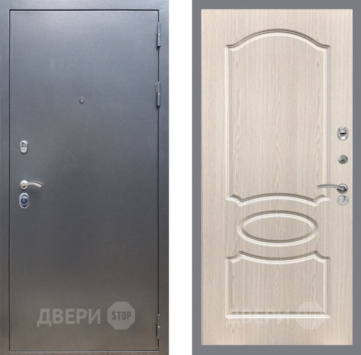 Входная металлическая Дверь Рекс (REX) 11 FL-128 Беленый дуб в Подольск