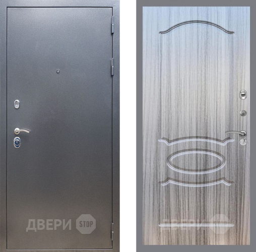 Входная металлическая Дверь Рекс (REX) 11 FL-128 Сандал грей в Подольск