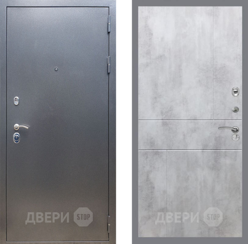 Входная металлическая Дверь Рекс (REX) 11 FL-290 Бетон светлый в Подольск