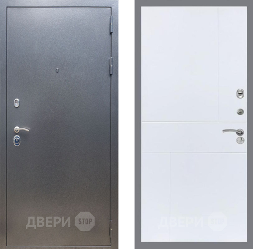 Входная металлическая Дверь Рекс (REX) 11 FL-290 Силк Сноу в Подольск