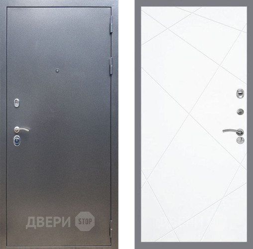 Входная металлическая Дверь Рекс (REX) 11 FL-291 Силк Сноу в Подольск