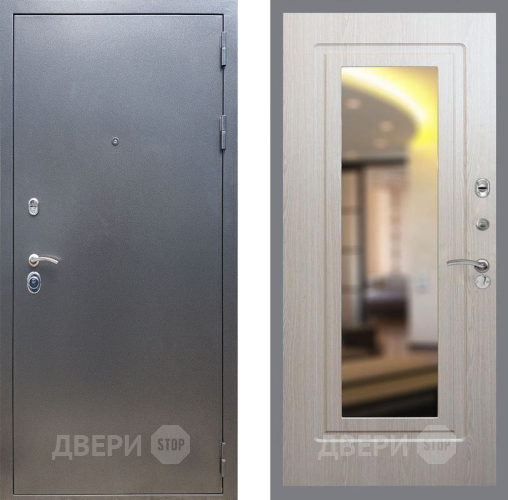 Входная металлическая Дверь Рекс (REX) 11 FLZ-120 Беленый дуб в Подольск