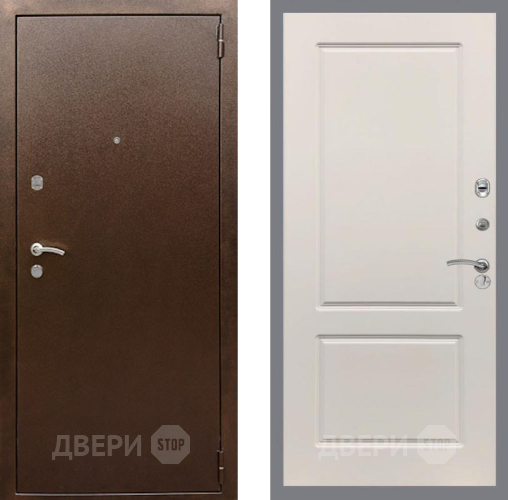 Входная металлическая Дверь Рекс (REX) 1А Медный Антик FL-117 Шампань в Подольск
