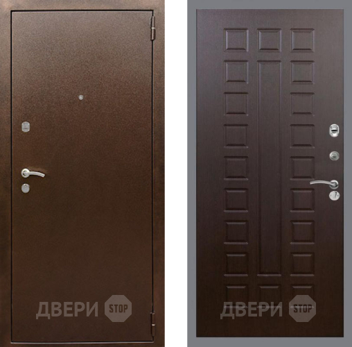 Входная металлическая Дверь Рекс (REX) 1А Медный Антик FL-183 Венге в Подольск