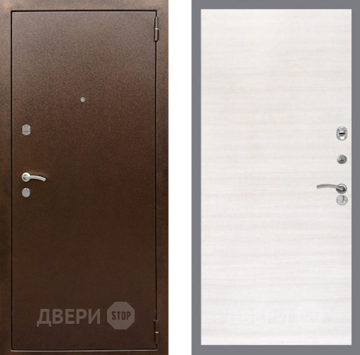 Входная металлическая Дверь Рекс (REX) 1А Медный Антик GL Акация в Подольск