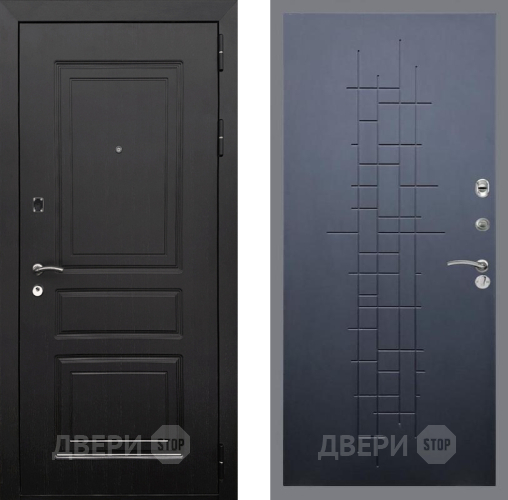 Входная металлическая Дверь Рекс (REX) 6 Венге FL-289 Ясень черный в Подольск