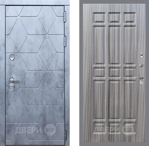 Входная металлическая Дверь Рекс (REX) 28 FL-33 Сандал грей в Подольск