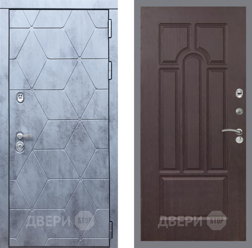Входная металлическая Дверь Рекс (REX) 28 FL-58 Венге в Подольск