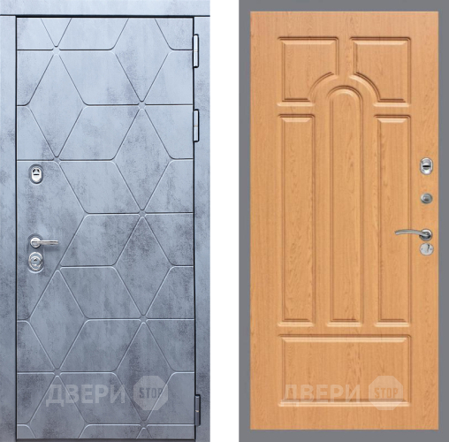 Входная металлическая Дверь Рекс (REX) 28 FL-58 Дуб в Подольск