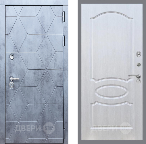 Входная металлическая Дверь Рекс (REX) 28 FL-128 Лиственница беж в Подольск