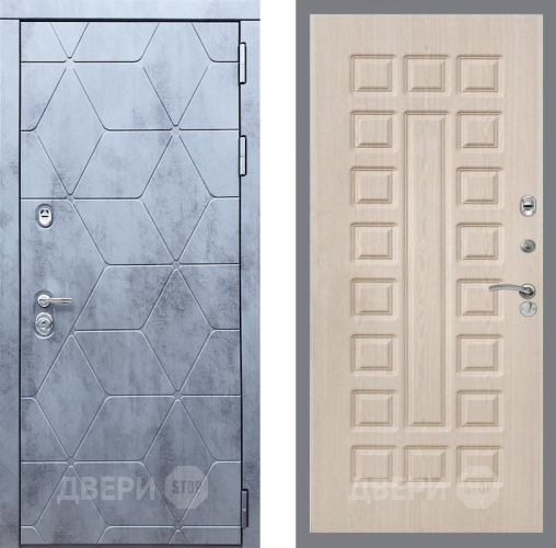 Входная металлическая Дверь Рекс (REX) 28 FL-183 Беленый дуб в Подольск