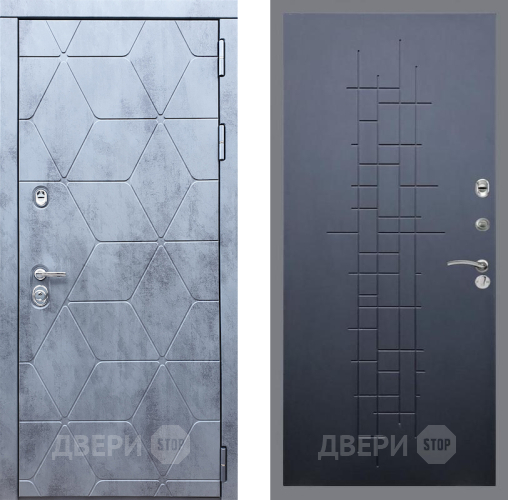 Входная металлическая Дверь Рекс (REX) 28 FL-289 Ясень черный в Подольск