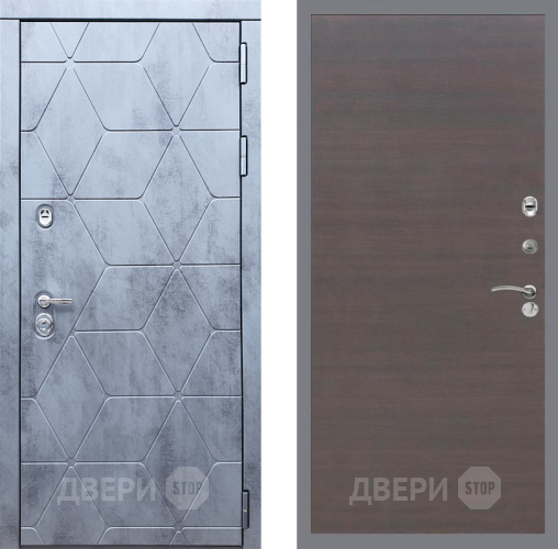 Входная металлическая Дверь Рекс (REX) 28 GL венге поперечный в Подольск