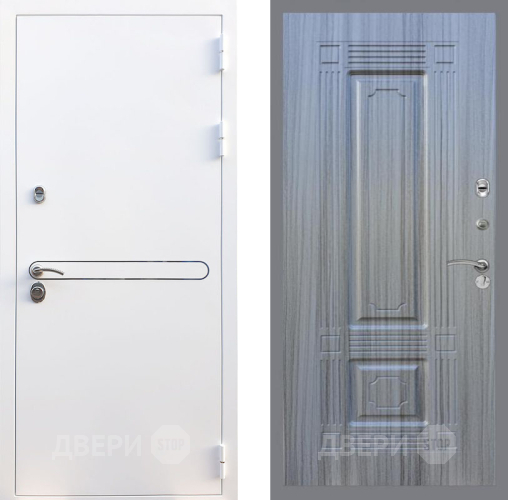 Входная металлическая Дверь Рекс (REX) 27 FL-2 Сандал грей в Подольск