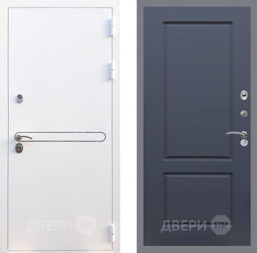 Входная металлическая Дверь Рекс (REX) 27 FL-117 Силк титан в Подольск