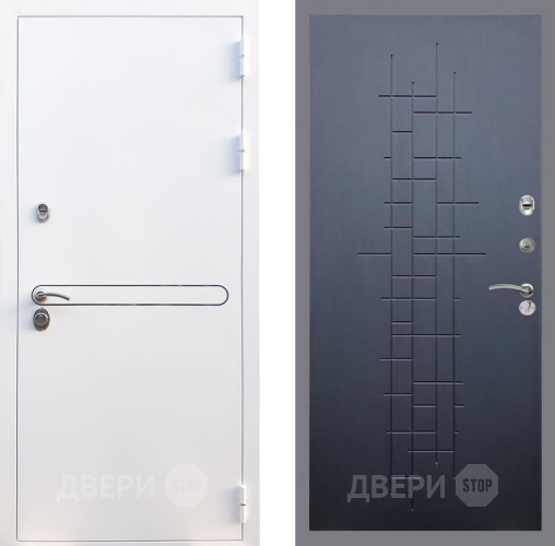 Входная металлическая Дверь Рекс (REX) 27 FL-289 Ясень черный в Подольск