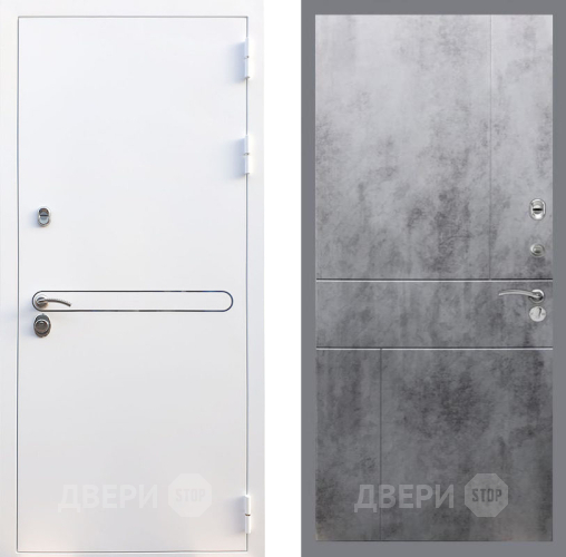 Входная металлическая Дверь Рекс (REX) 27 FL-290 Бетон темный в Подольск