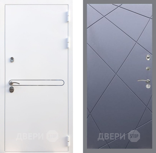 Входная металлическая Дверь Рекс (REX) 27 FL-291 Силк титан в Подольск