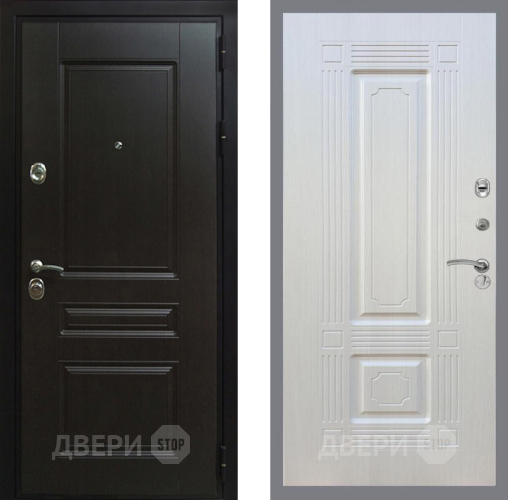 Входная металлическая Дверь Рекс (REX) Премиум-Н FL-2 Лиственница беж в Подольск