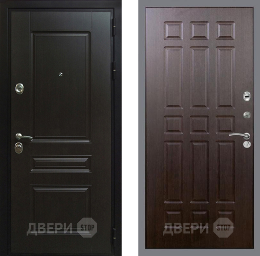 Входная металлическая Дверь Рекс (REX) Премиум-Н FL-33 Венге в Подольск