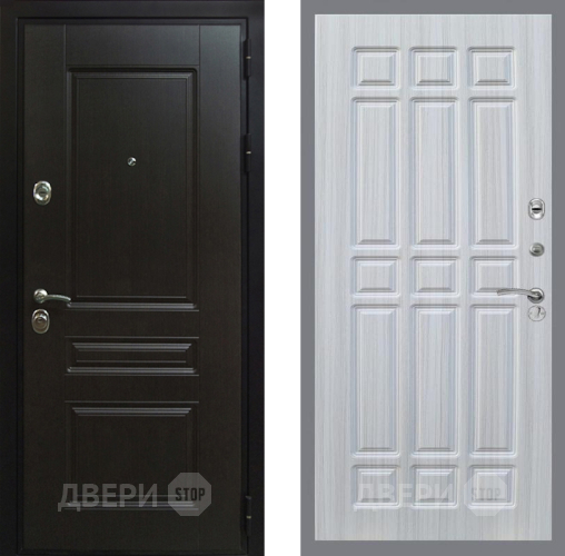 Входная металлическая Дверь Рекс (REX) Премиум-Н FL-33 Сандал белый в Подольск