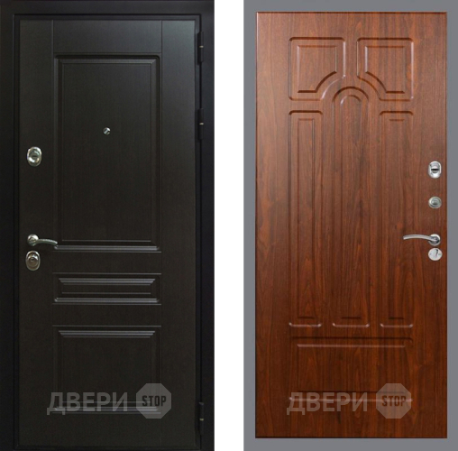 Входная металлическая Дверь Рекс (REX) Премиум-Н FL-58 Морёная берёза в Подольск