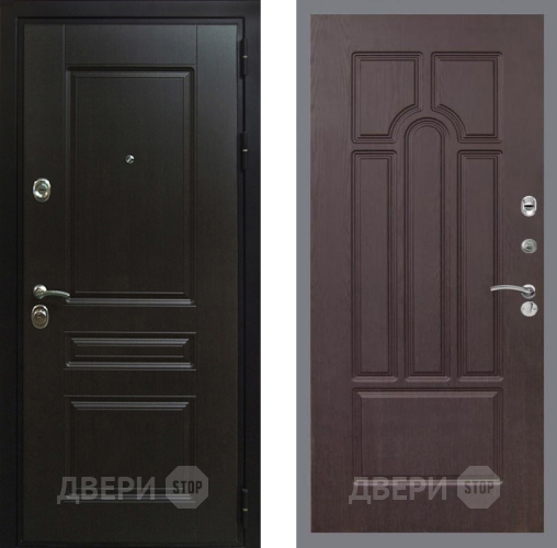 Входная металлическая Дверь Рекс (REX) Премиум-Н FL-58 Венге в Подольск