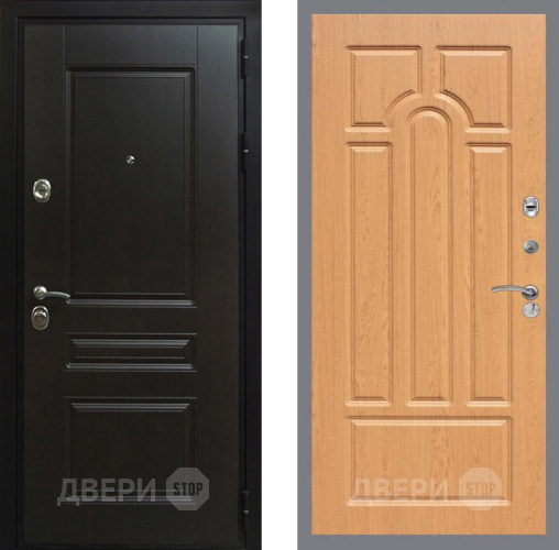 Входная металлическая Дверь Рекс (REX) Премиум-Н FL-58 Дуб в Подольск