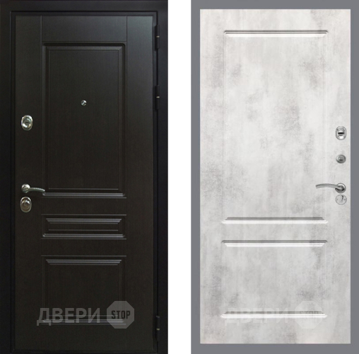 Входная металлическая Дверь Рекс (REX) Премиум-Н FL-117 Бетон светлый в Подольск