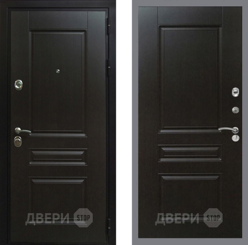 Входная металлическая Дверь Рекс (REX) Премиум-Н FL-243 Венге в Подольск