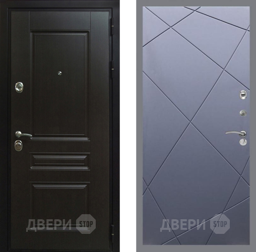 Входная металлическая Дверь Рекс (REX) Премиум-Н FL-291 Силк титан в Подольск