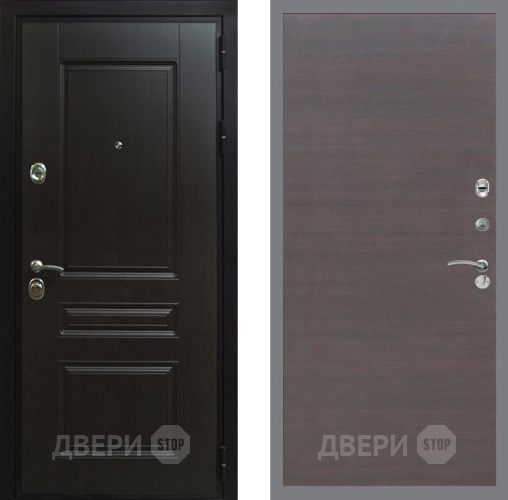 Дверь Рекс (REX) Премиум-Н GL венге поперечный в Подольск