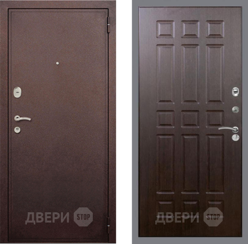 Входная металлическая Дверь Рекс (REX) 2 Медный Антик FL-33 Венге в Подольск