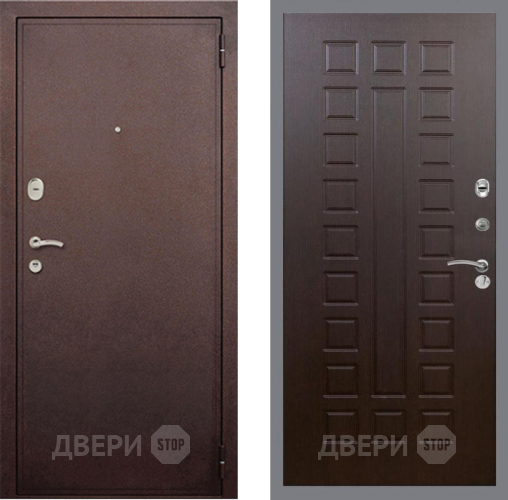 Входная металлическая Дверь Рекс (REX) 2 Медный Антик FL-183 Венге в Подольск