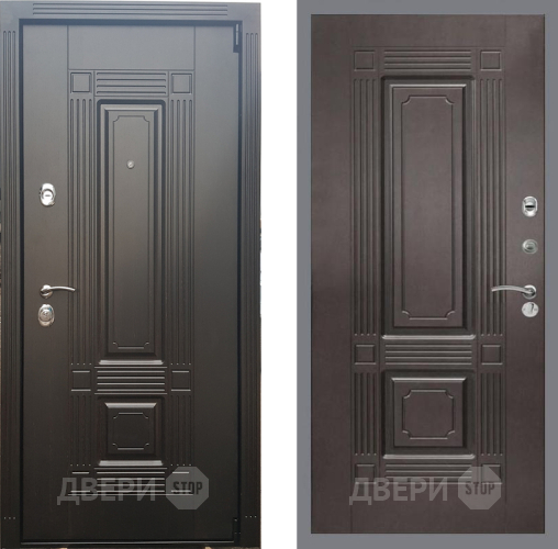 Входная металлическая Дверь Рекс (REX) 9 FL-2 Венге в Подольск
