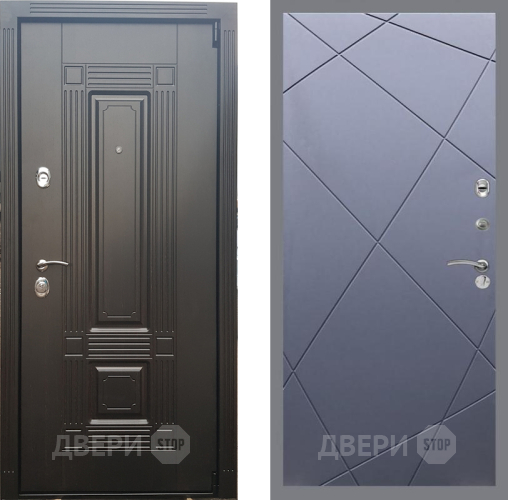 Входная металлическая Дверь Рекс (REX) 9 FL-291 Силк титан в Подольск