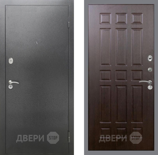 Входная металлическая Дверь Рекс (REX) 2А Серебро Антик FL-33 Венге в Подольск