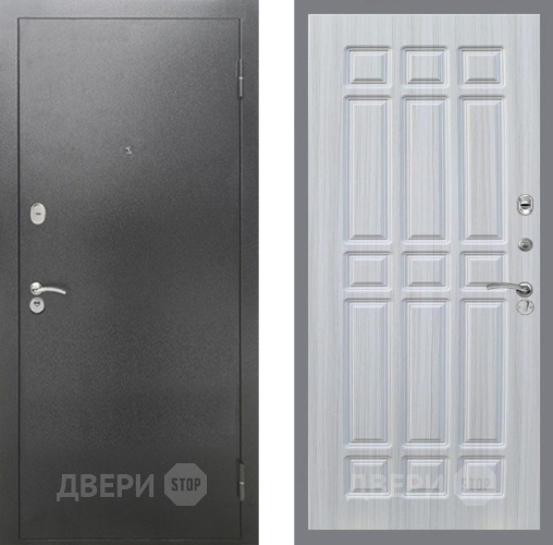 Дверь Рекс (REX) 2А Серебро Антик FL-33 Сандал белый в Подольск