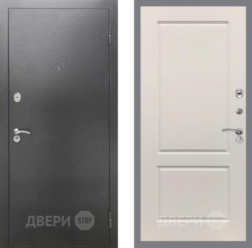 Входная металлическая Дверь Рекс (REX) 2А Серебро Антик FL-117 Шампань в Подольск