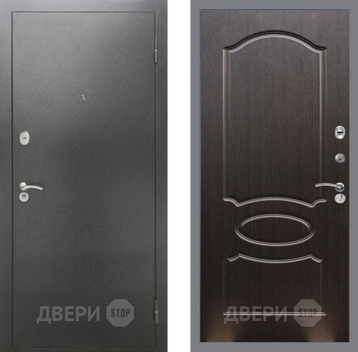 Дверь Рекс (REX) 2А Серебро Антик FL-128 Венге светлый в Подольск