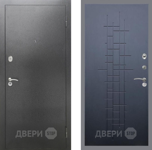 Дверь Рекс (REX) 2А Серебро Антик FL-289 Ясень черный в Подольск